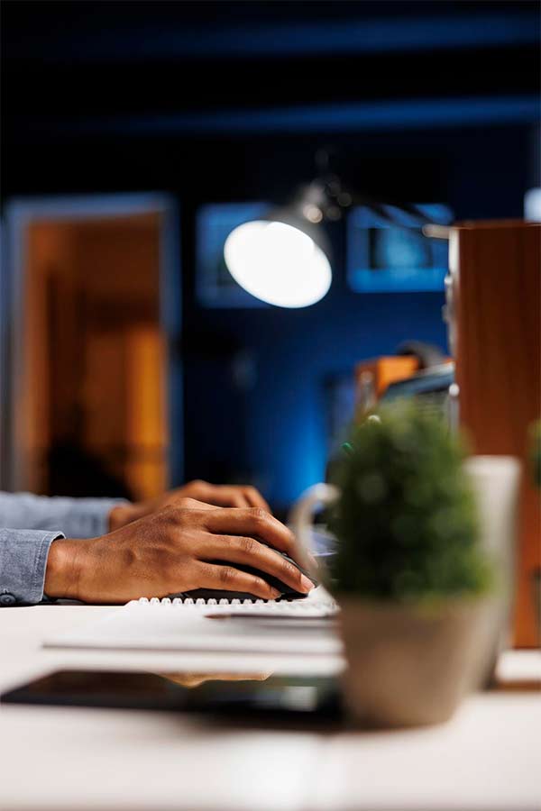 Team of web designers and developers at Luminary Software