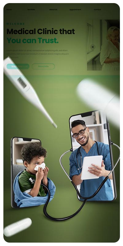 Custom Healthcare Websites to Reflect Your Expertise