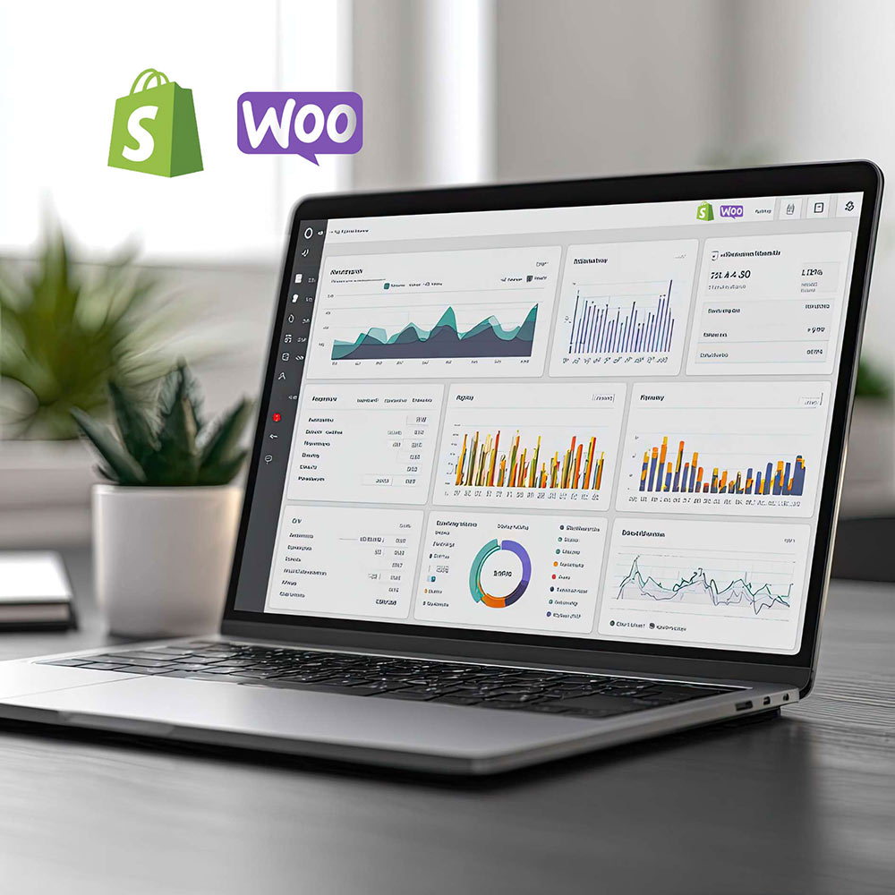 eCommerce website Dashboard image