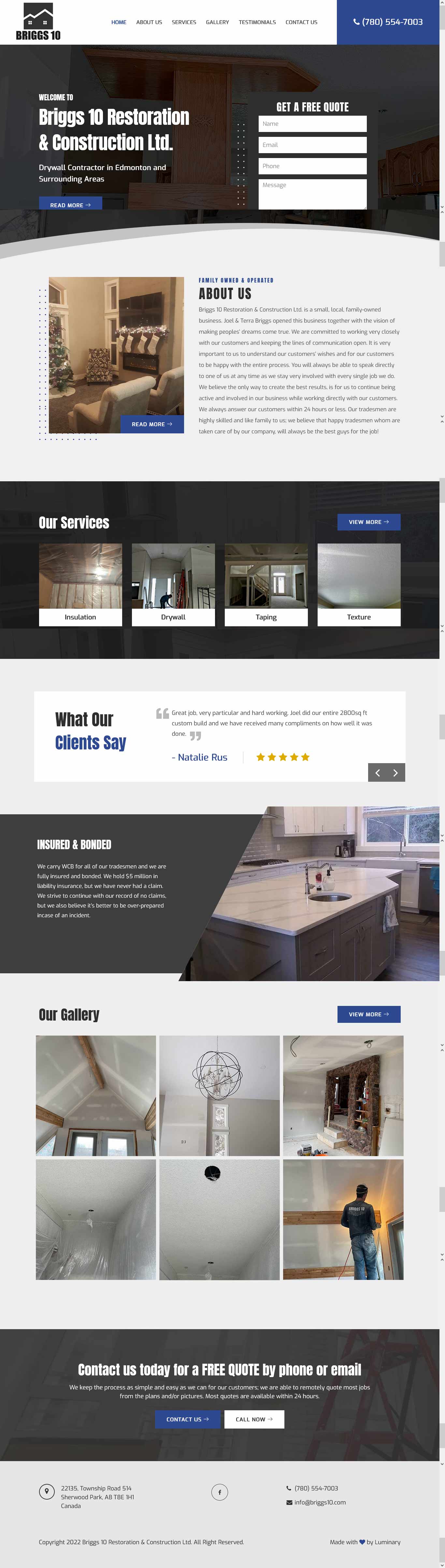 Briggs 10 Restoration & Construction Ltd