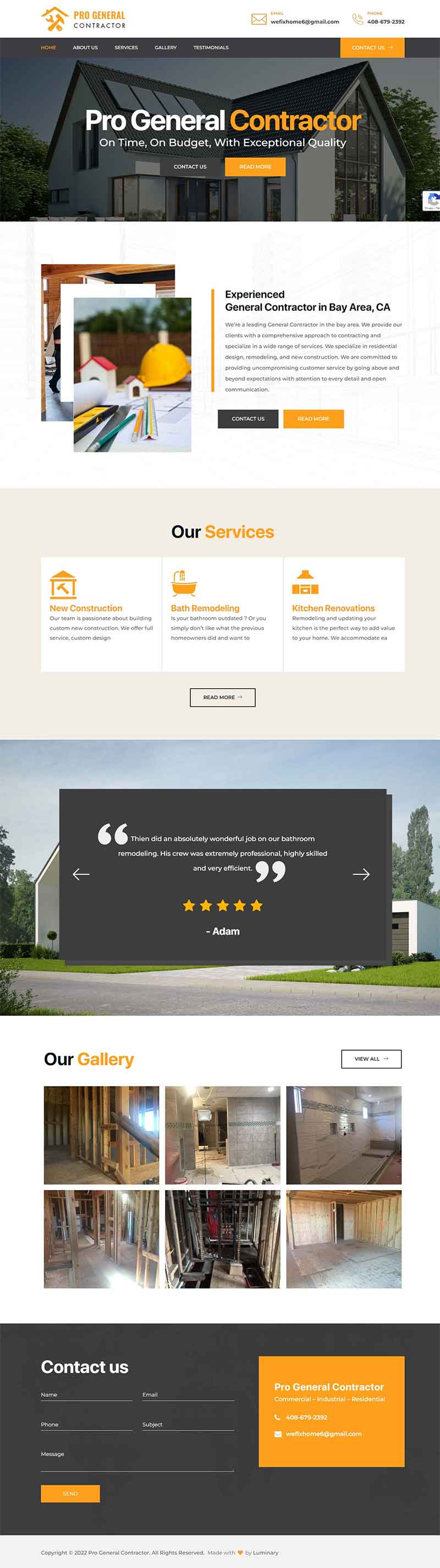 Pro General Contractor